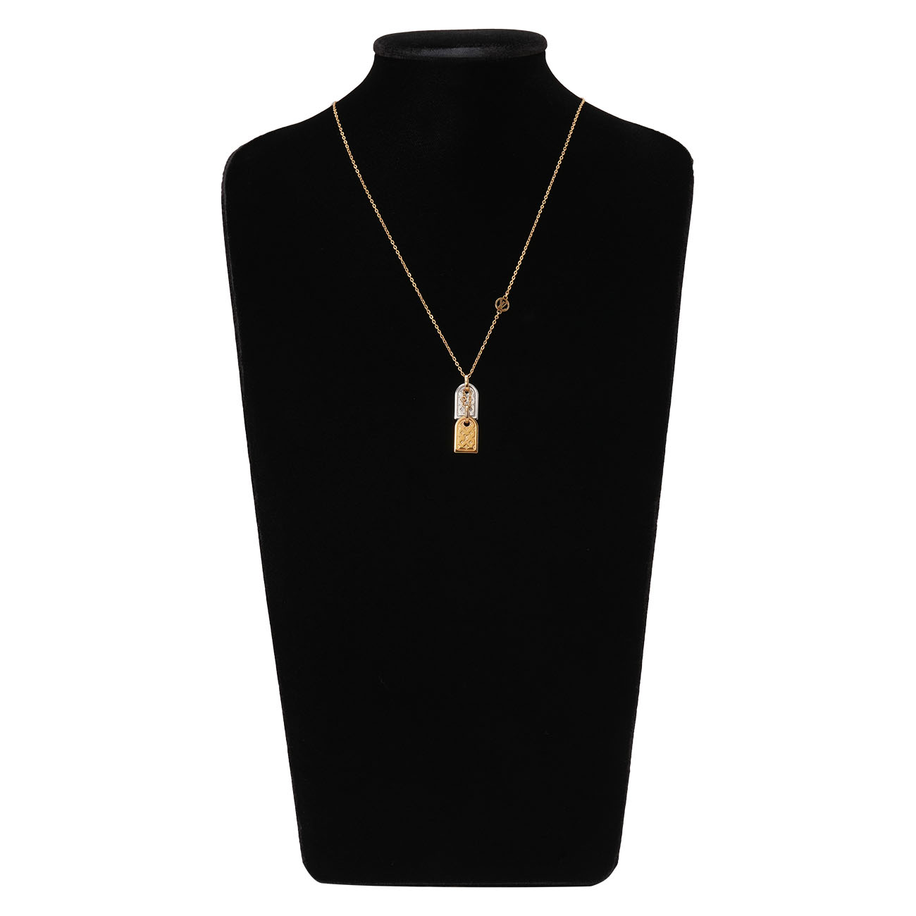 LOUIS VUITTON(USED)루이비통 M63141 나노그램 목걸이